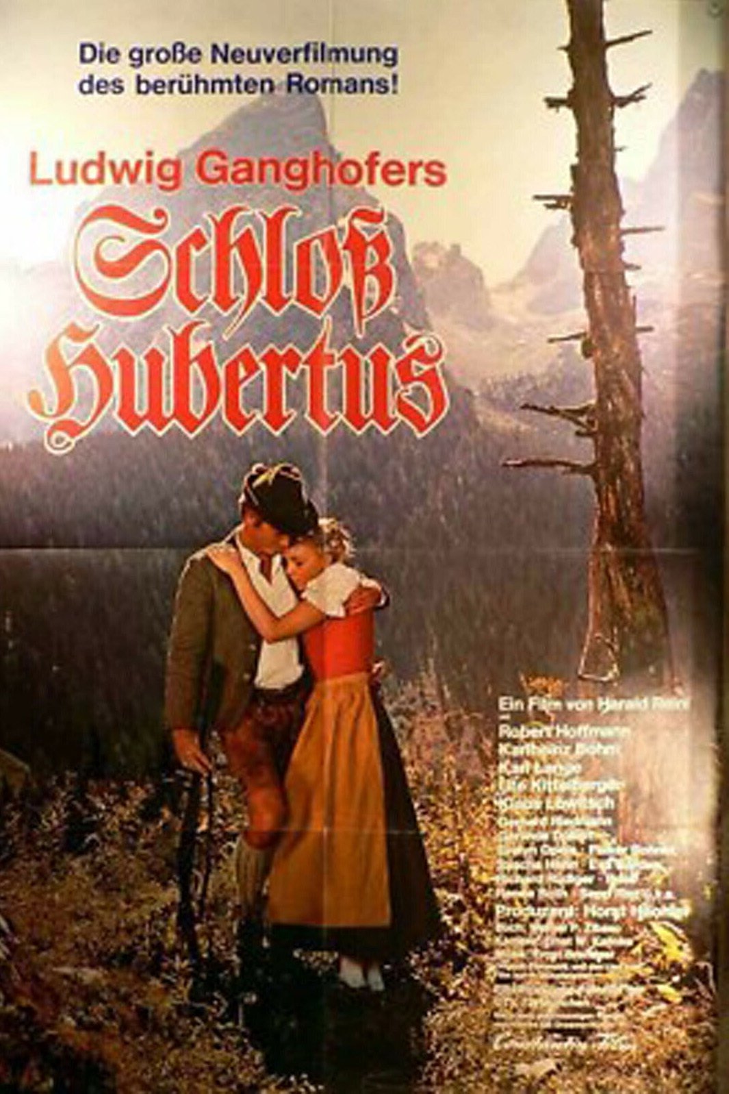 Schloß Hubertus poster